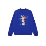 画像2: Unisex  heart& Angel Print Sweat Pullover　 ユニセックス 男女兼用 ハート&エンジェルプリントスウェットプルオーバープルオーバー (2)