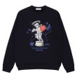 画像1: Unisex  heart& Angel Print Sweat Pullover　 ユニセックス 男女兼用 ハート&エンジェルプリントスウェットプルオーバープルオーバー (1)