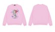 画像10: Unisex  heart& Angel Print Sweat Pullover　 ユニセックス 男女兼用 ハート&エンジェルプリントスウェットプルオーバープルオーバー (10)