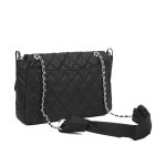 画像6:  large capacity Quilted chain Tote shoulder bag 　キルティングチェーンラージキャパシティートート ショルダーバッグ  (6)