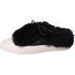 画像6:  Fur flat Baotou half slippers sandals　フラットフォー  モコモコウォーム サンダル スリッパ ミュール (6)