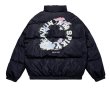 画像9: Circle alphabet logo print down jacket blouson  ユニセックス 男女兼用サークルアルファベットロゴプリントダウンジャケット  ブルゾン (9)