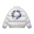 画像3: Circle alphabet logo print down jacket blouson  ユニセックス 男女兼用サークルアルファベットロゴプリントダウンジャケット  ブルゾン (3)