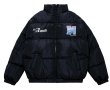 画像6: Circle alphabet logo print down jacket blouson  ユニセックス 男女兼用サークルアルファベットロゴプリントダウンジャケット  ブルゾン (6)