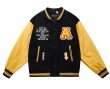 画像4: badass &Dice Embroidery BASEBALL JACKET baseball uniform jacket blouson  ユニセックス 男女兼用badass&Diceサイコロ刺繡スタジアムジャンパー スタジャン MA-1 ボンバー ジャケット ブルゾン (4)