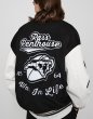 画像5: RASS pass penthouse logo BASEBALL JACKET baseball uniform jacket blouson  ユニセックス 男女兼用ペントハウス 刺繍スタジアムジャンパー スタジャン MA-1 ボンバー ジャケット ブルゾン (5)