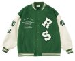 画像12: RASS pass penthouse logo BASEBALL JACKET baseball uniform jacket blouson  ユニセックス 男女兼用ペントハウス 刺繍スタジアムジャンパー スタジャン MA-1 ボンバー ジャケット ブルゾン (12)