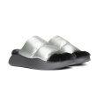 画像13:  warm down sofa flat sandals mules slippers　フラット厚底 ウォームダウン サンダル スリッパ ミュール (13)