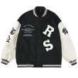 画像11: RASS pass penthouse logo BASEBALL JACKET baseball uniform jacket blouson  ユニセックス 男女兼用ペントハウス 刺繍スタジアムジャンパー スタジャン MA-1 ボンバー ジャケット ブルゾン (11)