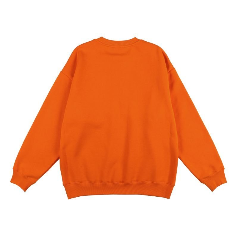 画像4: Unisex embroidery smiley sun flower thankyou Sweat Pullover  ユニセックス 男女兼用 刺繍スマイリーサンフラワーthank youスウェットプルオーバー (4)