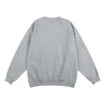 画像6: Unisex embroidery smiley sun flower thankyou Sweat Pullover　 ユニセックス 男女兼用 刺繍スマイリーサンフラワーthank youスウェットプルオーバー (6)