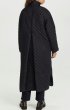 画像6: Scandinavian style design quilted black zipper long coat  　キルティング黒ジッパーロングコート (6)