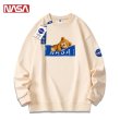 画像10: Unisex NASA&teddyBear print  sweatshirt　男女兼用  ユニセックスナサNASA＆テディーベア熊 長袖スウェット トレーナー (10)