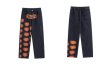 画像2: Unisex high street  love graffiti printed jeans pants trousers 　男女兼用ユニセックスラブハートグラフィティジーンズ デニム ジーンズパンツ (2)