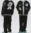 画像5: ice and snow trio BASEBALL JACKET baseball uniform jacket blouson  ユニセックス 男女兼用アイス&トリオ スタジアムジャンパー スタジャン MA-1 ボンバー ジャケット ブルゾン (5)