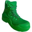 画像6: candy color high-top hiking boots  Lace-up sneakers　キャンディーカラーレースアップ厚底ハイキングブーツ スニーカー (6)