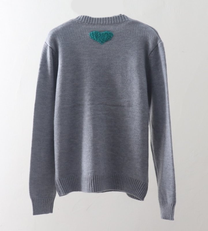 画像6: Women baby elephant cartoon pattern Sweater　ベビーエレファント 象 編み込みセーター プルオーバー (6)
