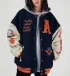 画像7: sunset heavy BASEBALL JACKET baseball uniform jacket blouson  ユニセックス 男女兼用サンセットスタジアムジャンパー スタジャン MA-1 ボンバー ジャケット ブルゾン (7)