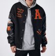 画像8: sunset heavy BASEBALL JACKET baseball uniform jacket blouson  ユニセックス 男女兼用サンセットスタジアムジャンパー スタジャン MA-1 ボンバー ジャケット ブルゾン (8)