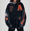 画像6: sunset heavy BASEBALL JACKET baseball uniform jacket blouson  ユニセックス 男女兼用サンセットスタジアムジャンパー スタジャン MA-1 ボンバー ジャケット ブルゾン (6)