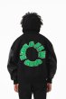 画像3: FFF DONCARE 3D CIRCLE LOGO GREEN College Jacket  ユニセックス 男女兼用 3D サークルロゴ ベースボールジャケット スタジャン  AFGK A FEW GOOD KIDS (3)