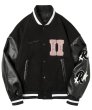 画像4: Retro ship BASEBALL JACKET baseball uniform jacket blouson  ユニセックス 男女兼用レトロシップエンブレムスタジアムジャンパー スタジャン MA-1 ボンバー ジャケット ブルゾン (4)