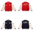 画像5: can you digjt BASEBALL JACKET baseball uniform jacket blouson  ユニセックス 男女兼用can you digjtエンブレムスタジアムジャンパー スタジャン MA-1 ボンバー ジャケット ブルゾン (5)