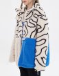 画像5: original color matching lamb velvet striped thick coat jacket blouson  ユニセックス 男女兼用マッチングラム ベルベットストライプコート ジャケット  (5)
