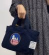 画像6: Snoopy cartoon embroidery plush  tote shoulder bag　ファー スヌーピー トート ショルダーバッグ (6)