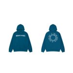 画像6: Unisex  personality hollow letter printing hooded Pullover　 ユニセックス 男女兼用サークルアルファベットロゴプリントフーディー パーカー (6)