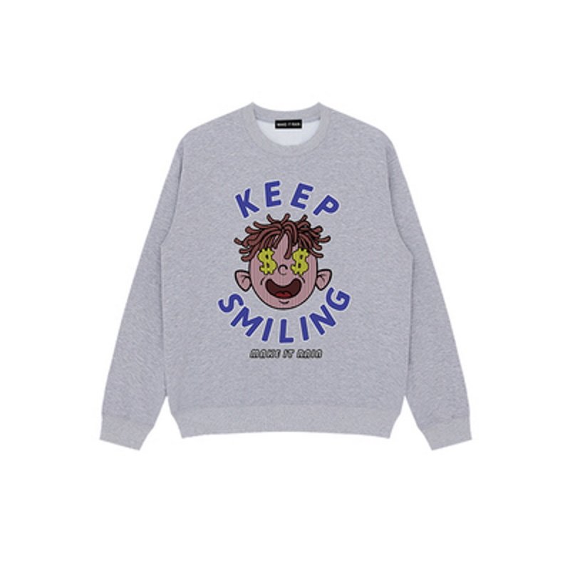 画像3: personality kids print hip-hop round neck sweater pullover   ユニセックス 男女兼用パーソナリティキッズプリント  プルオーバー トレーナー (3)