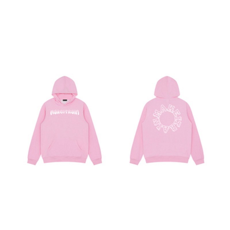 画像5: Unisex  personality hollow letter printing hooded Pullover  ユニセックス 男女兼用サークルアルファベットロゴプリントフーディー パーカー (5)