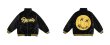 画像7:  Far smile embroidery BASEBALL JACKET baseball uniform jacket blouson  ユニセックス 男女兼用ビッグスマイル刺繍スタジアムジャンパー スタジャン MA-1 ボンバー ジャケット ブルゾン (7)