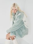 画像4: Lightning＆ Smiley Lamb Wool Jacket coat  男女兼用ユニセックス ライトニング＆スマイルファー ジャケット コート (4)