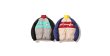 画像6: Pop color dog embroidery down down jacket coat blouson   ユニセックス 男女兼用ポップカラードッグエンブレムダウンジャケット ブルゾン (6)