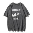 画像4:  Unisex JUST DO IT Later doze snoopy Print T-shirt　ユニセックス 男女兼用JUST DO IT スヌーピープリント 半袖 Tシャツ (4)