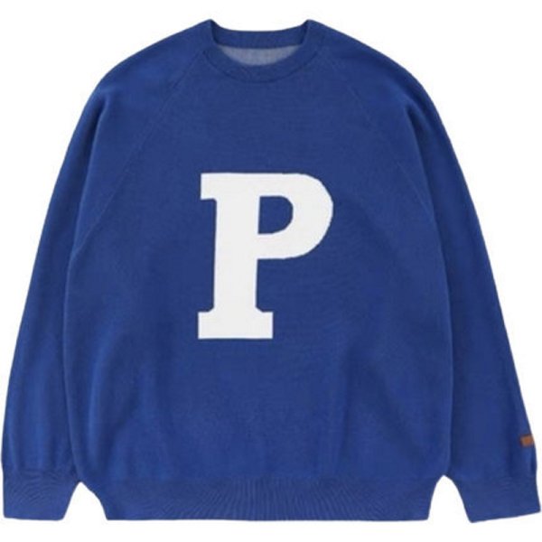 画像1: Women's P Mark Sweat Pullover　Pマークスウェットプルオーバー  トレーナー (1)