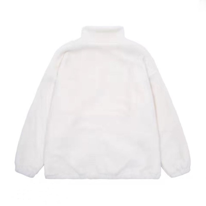 画像3: KILLWINNER x A7TER EGGO co-branded dissolving love lamb velvet jacket Fleece Jacket  coat blouson   ユニセックス 男女兼用KILLWINNER x A7TEREGGOコラボ フリースジジャケット ブルゾン (3)