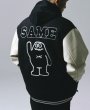 画像4: SAME logo embroidery BASEBALL JACKET baseball uniform jacket blouson  ユニセックス 男女兼用SAMEロゴ刺繍スタジアムジャンパー スタジャン MA-1 ボンバー ジャケット ブルゾン (4)