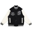 画像3: SAME logo embroidery BASEBALL JACKET baseball uniform jacket blouson  ユニセックス 男女兼用SAMEロゴ刺繍スタジアムジャンパー スタジャン MA-1 ボンバー ジャケット ブルゾン (3)