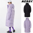 画像1: NERDY 21FW NY Long Down Jacket ユニセックス 男女兼用  ノルディ ニューヨーク トラック ロングダウン ジャケット  (1)