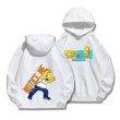 画像4: men's Simpsons long-sleeved Hoodie Parker sweater shirt　ユニセックス男女兼用シンプソンプリントフーディーパーカー　スウェット (4)