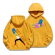 画像7: men's Simpsons long-sleeved Hoodie Parker sweater shirt　ユニセックス男女兼用シンプソンプリントフーディーパーカー　スウェット (7)