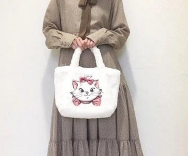 画像3: Marie fur tote bag　ファー マリー マリーちゃん トート バッグ (3)
