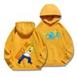 画像3: men's Simpsons long-sleeved Hoodie Parker sweater shirt　ユニセックス男女兼用シンプソンプリントフーディーパーカー　スウェット (3)