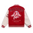 画像1: Number 58 & back embroidery BASEBALL JACKET baseball uniform jacket blouson  ユニセックス 男女兼用刺繍ナンバー58＆バック刺繍 スタジアムジャンパー スタジャン MA-1 ボンバー ジャケット ブルゾン (1)