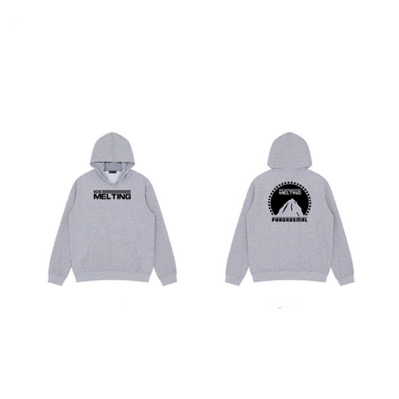 画像3: Unisex  mountain peak print hooded Pullover  ユニセックス 男女兼用マウンティンプリントフーディー パーカー (3)