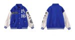 画像4: 1969 high street embroidery BASEBALL JACKET baseball uniform jacket blouson  ユニセックス 男女兼用1969刺繍 スタジアムジャンパー スタジャン MA-1 ボンバー ジャケット ブルゾン (4)