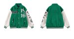 画像5: 1969 high street embroidery BASEBALL JACKET baseball uniform jacket blouson  ユニセックス 男女兼用1969刺繍 スタジアムジャンパー スタジャン MA-1 ボンバー ジャケット ブルゾン (5)