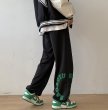 画像5: Unisex Circle alphabet logo sweat Pants 　男女兼用ユニセックス サークルアルファベットスウェットパンツ (5)